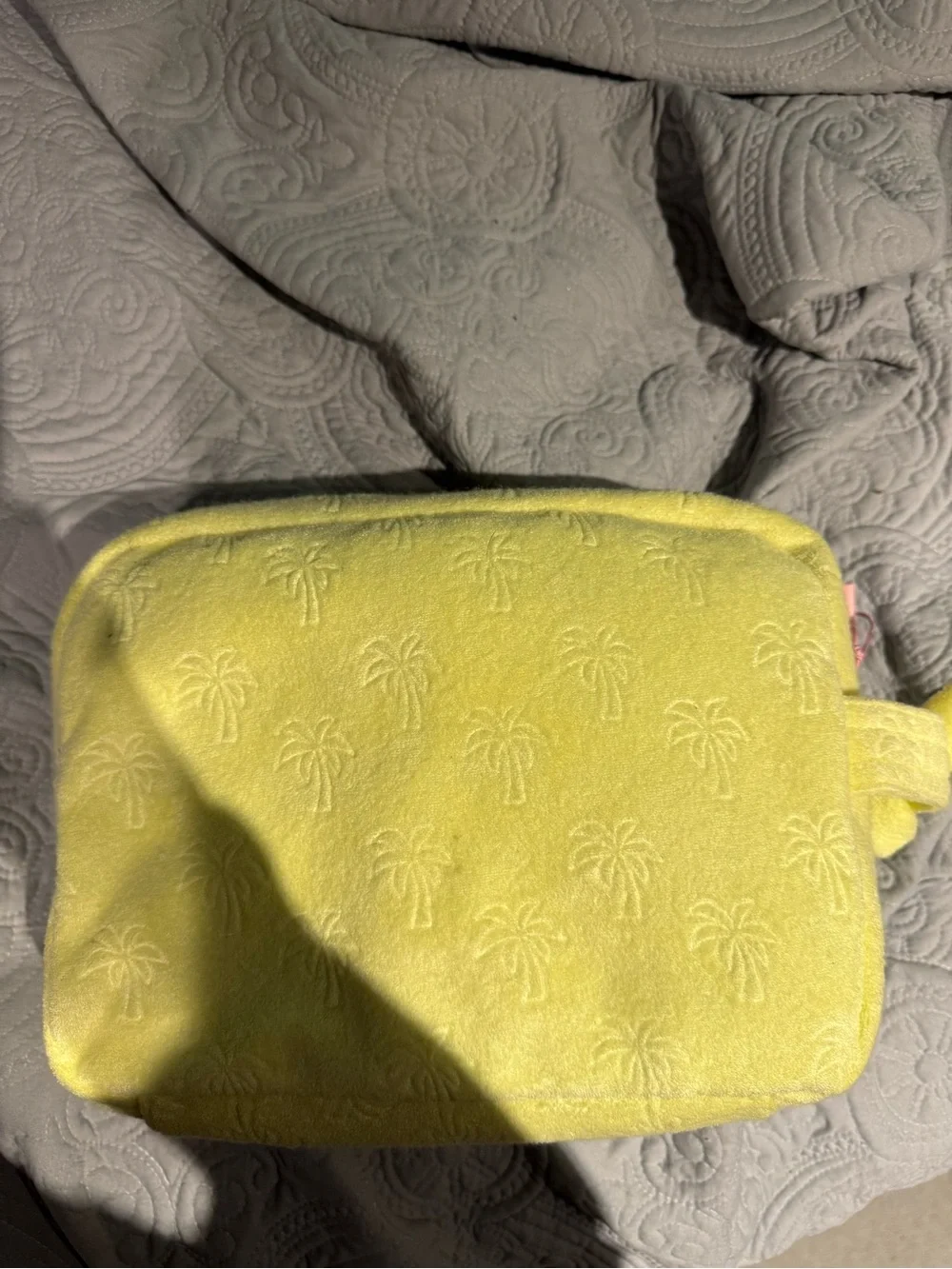 Stoney Clover x Target Yellow Palm Tree Cosmetic Bag